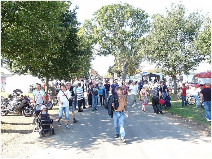 The crowds